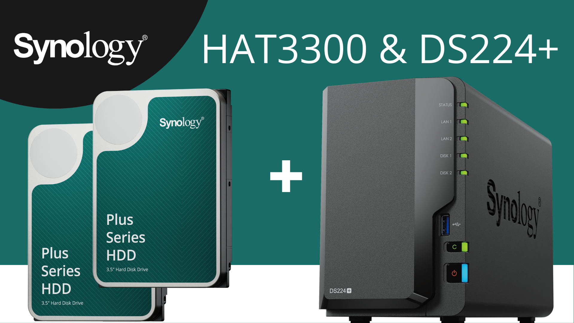 DS224+/2xHAT3300-6T image click to zoom
