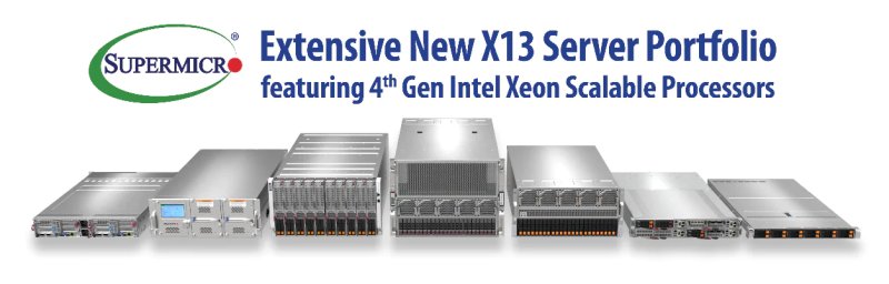 Supermicro X13 servers
