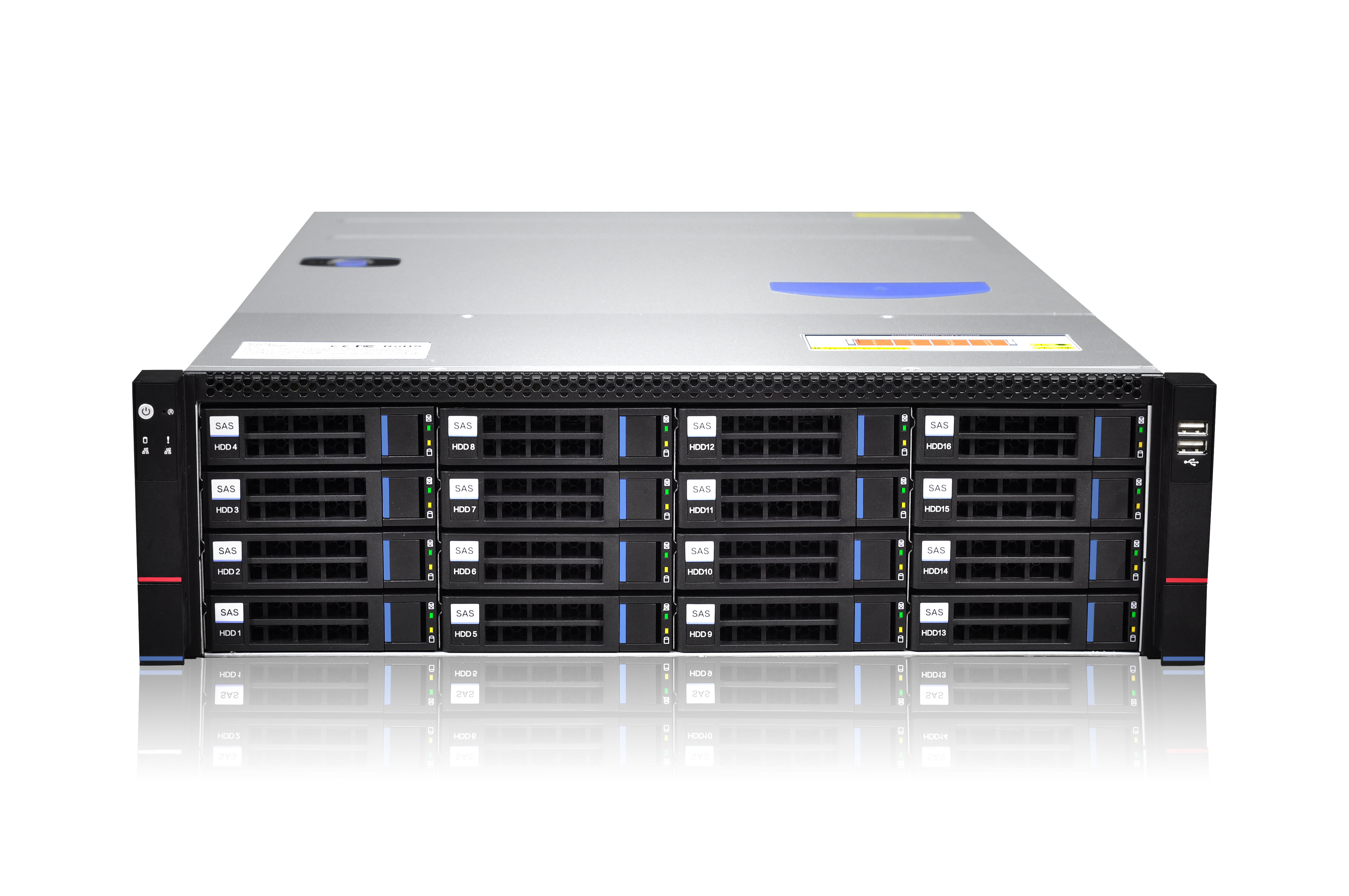 Кутия 3U rack eATX 12